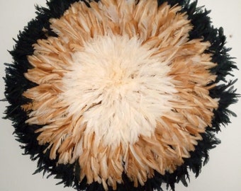 Juju hat white interior, beige outline then black