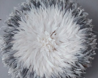 Juju hat white gray outline 65 cm