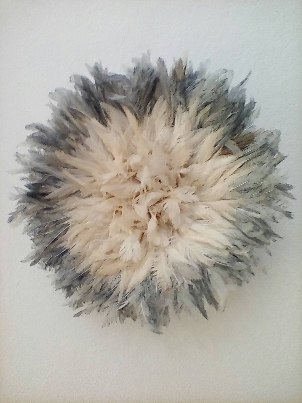 Juju Hat Blanc Contour Gris de 35 cm