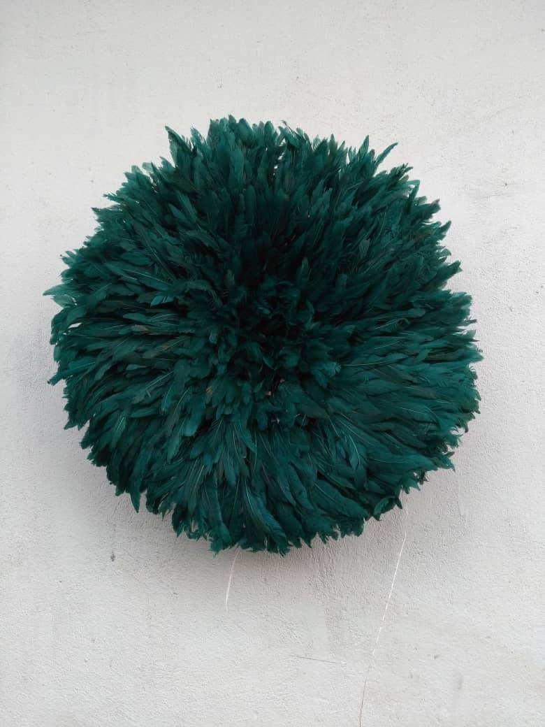 Juju Hat Vert Foncé de 70 cm