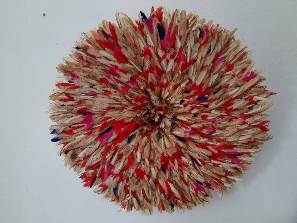 Juju Hat Moucheté Beige et Multicolore de 80 cm