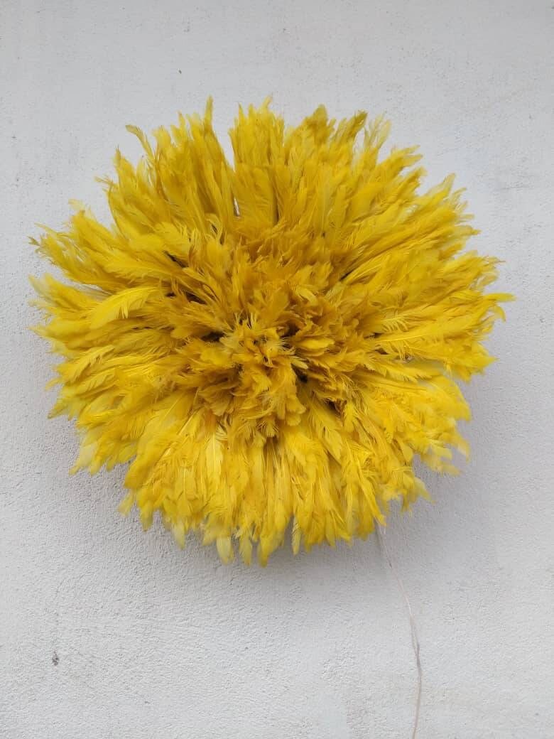 Juju Hat Jaune de 50 cm