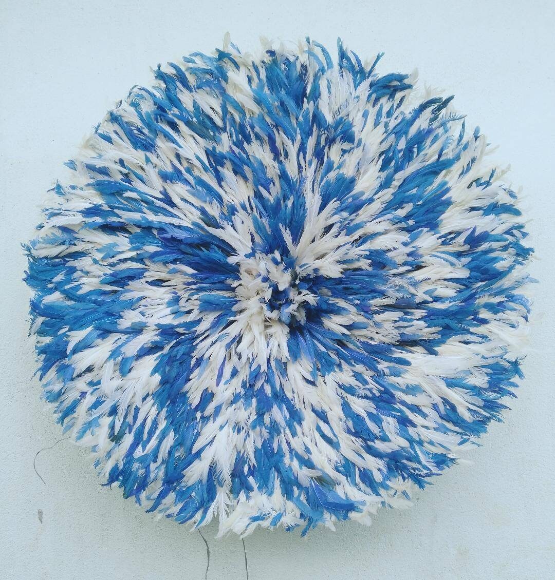 Juju Hat Moucheté Bleu et Blanc de 110 cm