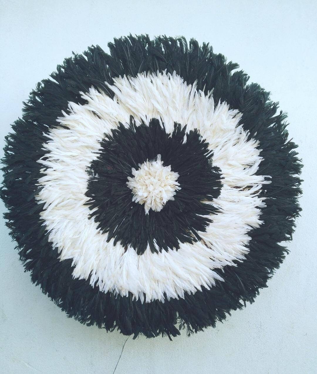 Juju Hat Blanc et Noir de 80 cm
