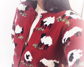 zara sheep sweater blue