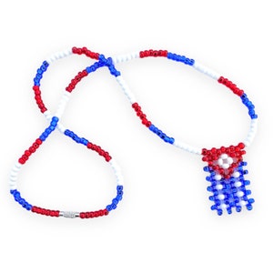 Cuban Flag Necklace