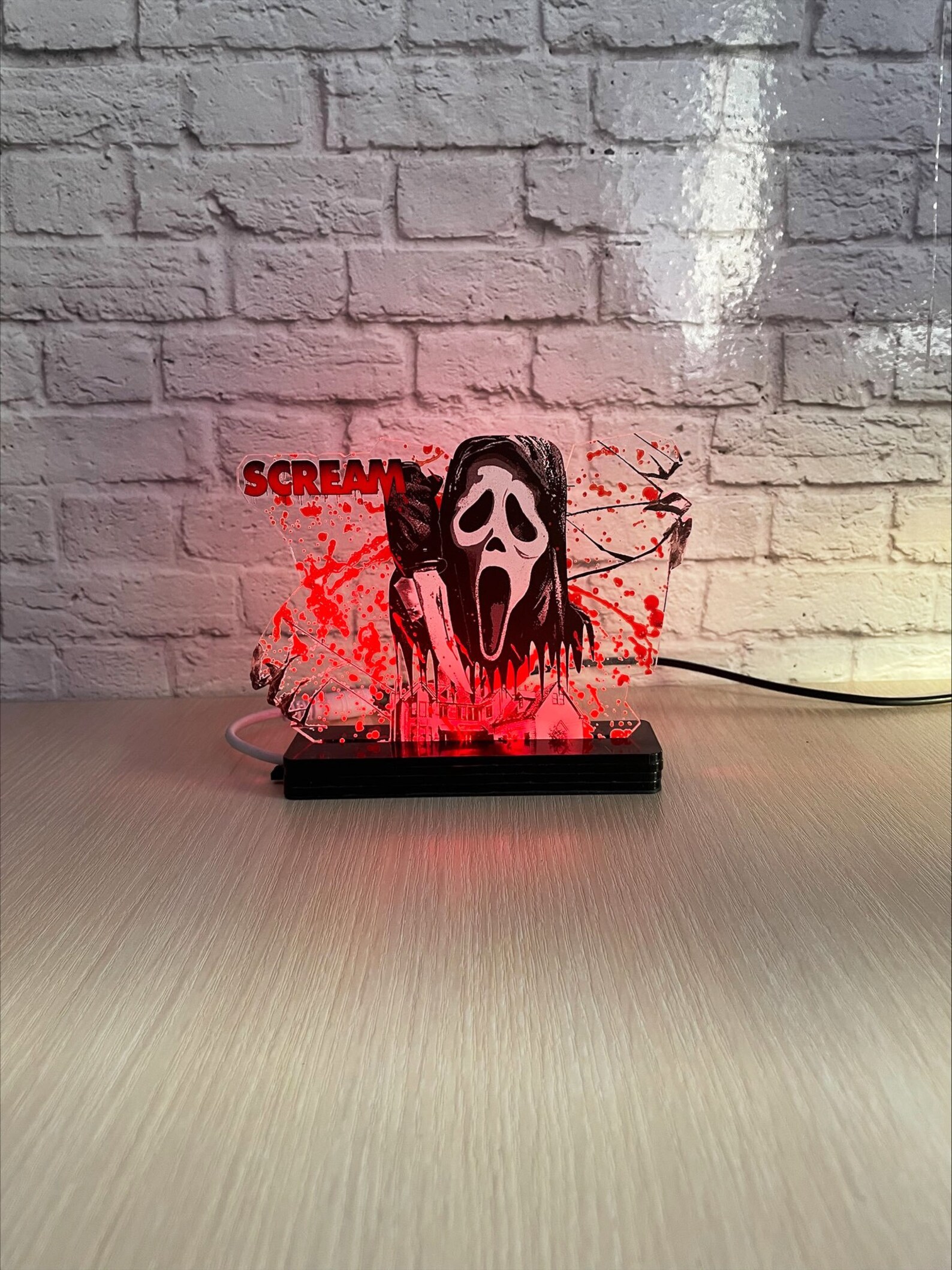 Horror Movie Lamp Lamp Tapes 80s 90s Retro Lamp Halloween Etsy