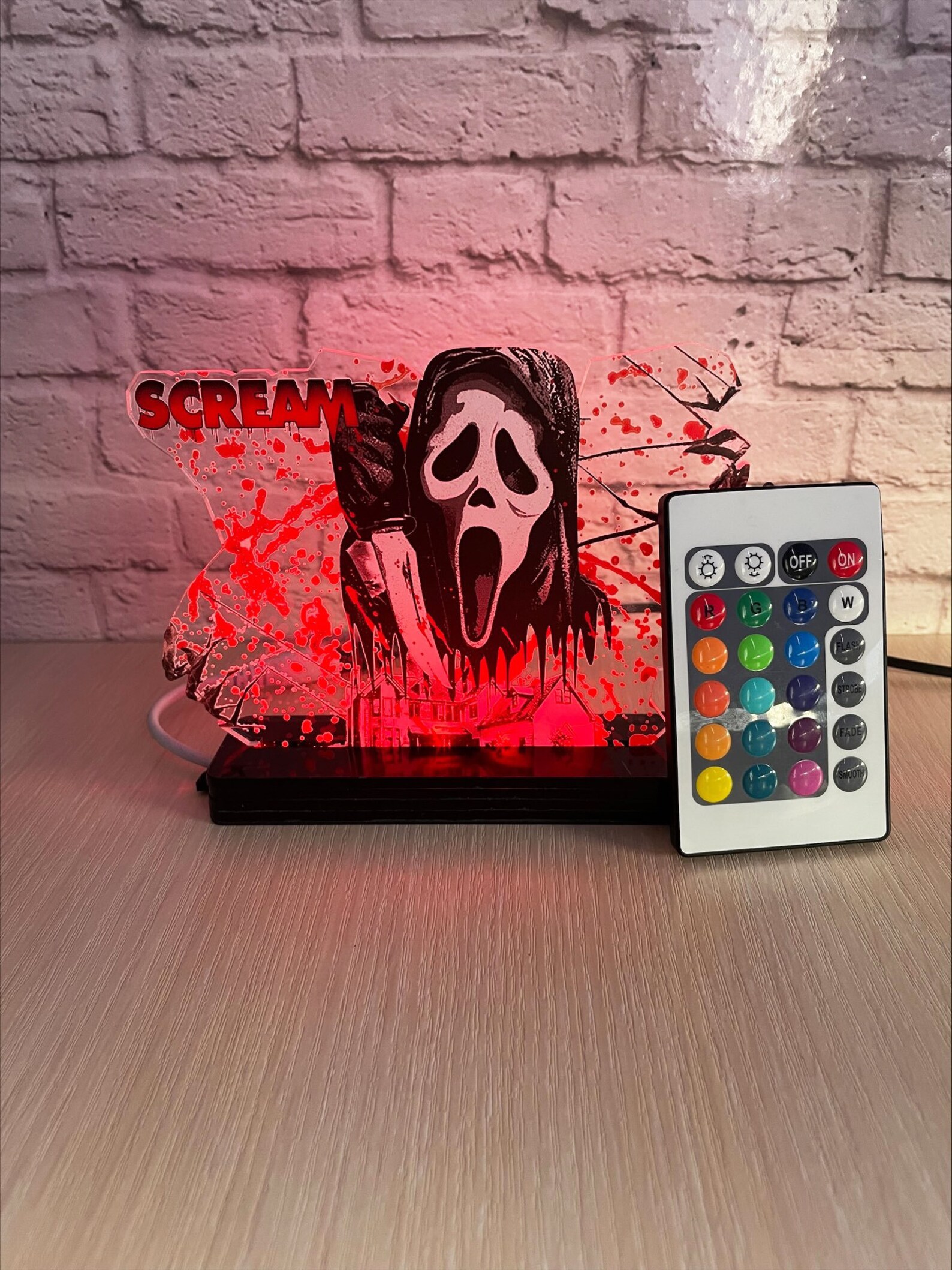 Horror Movie Lamp Lamp Tapes 80s 90s Retro Lamp Halloween Etsy