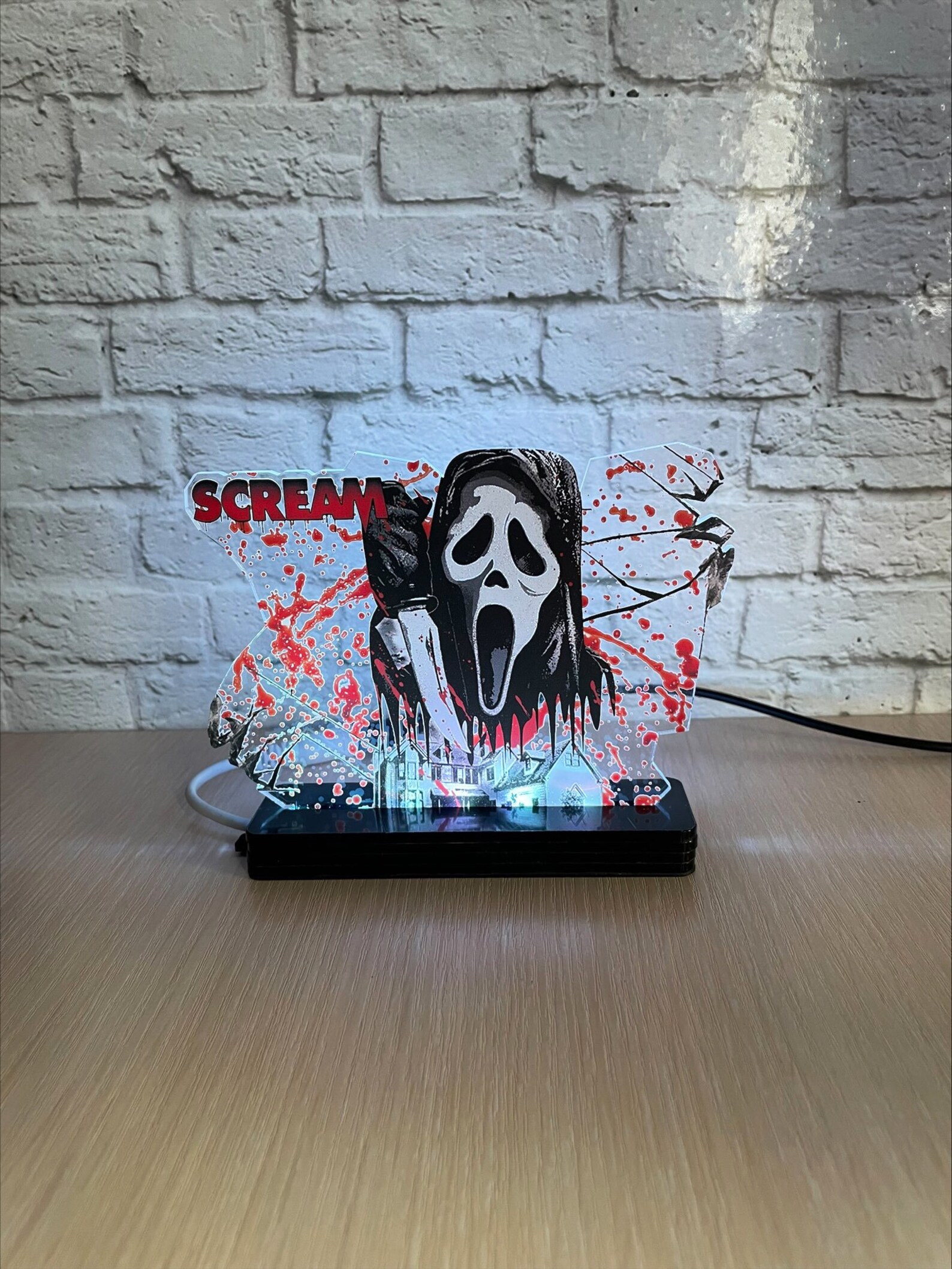 Horror Movie Lamp Lamp Tapes 80s 90s Retro Lamp Halloween Etsy