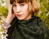 Shawl Knitting Pattern PDF, Asymmetrical Lace Shawl, Fingering Weight Knit Wrap, Bias Knit Triangle Shawl, Dunedrifter