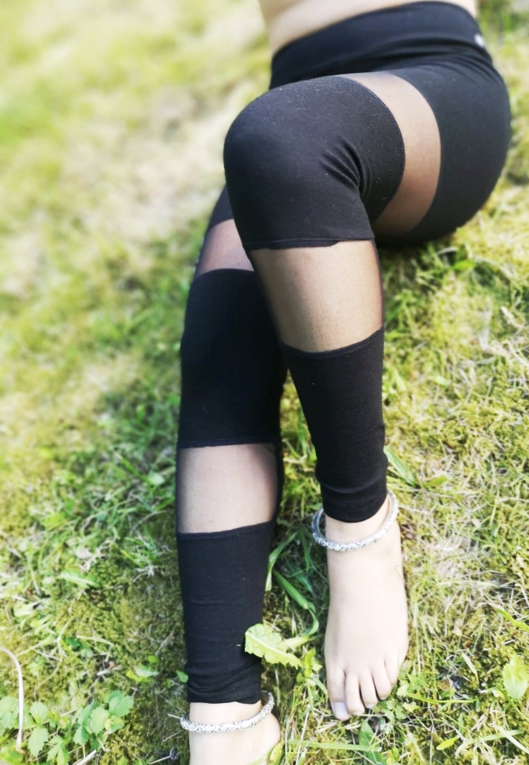 Leggings Elastic Tul Yoga Sexy Leggings 
