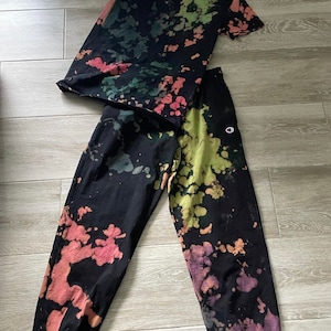 Customizable - Tie Dye Lightweight Sweatsuit | Lounge Wear | Hand Made | Summer Time Funwear | Hand Made