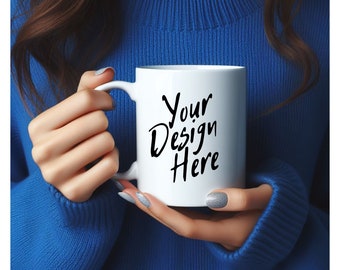 White Ceramic Mug Mockup Bundle White Mug Plain Mockup Coffee Mug Mockup Ceramic Mug 11oz White Cup Mockup Bundle Lifestyle Home Office