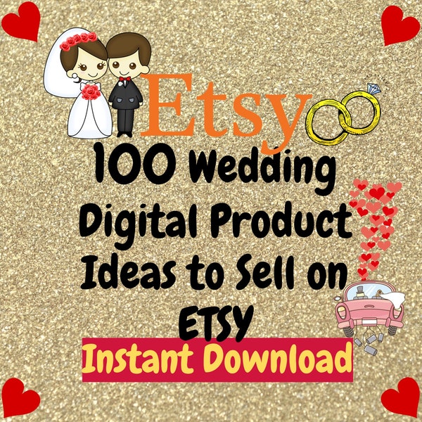 Wedding Etsy Digital Product ideas 100 digital product ideas to sell on etsy products list of 100 digital products that sell High demand