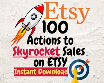 How To Sell Products And Rank 1st On Etsy Search Page, Etsy Shop Seller Help Selling Guide, How To Rank On Etsy Shop Seller Handbook