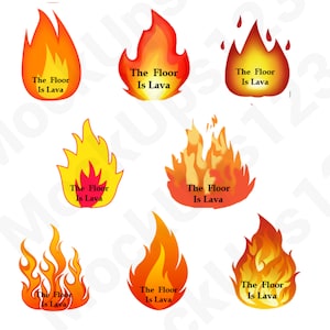 Elf on the Shelf the Floor is Lava Printable - Etsy