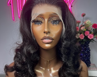 Glue-Less Zoe Unit - Expertly Crafted 100% Human Hair, Ready to Wear
