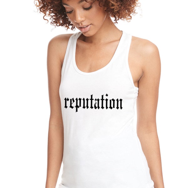 T S Reputation Tank Top / Rep Shirt / Big Reputation