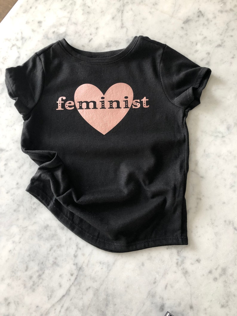 feminist t-shirt for toddlers image