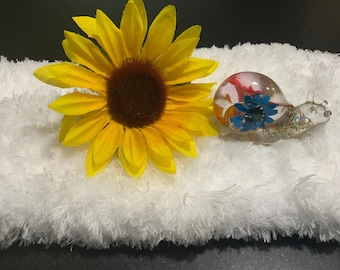 Snail Resin Figurine