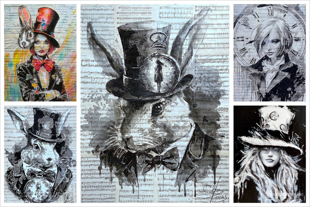 Prints of My Paintings in Digital Format set of 5 Files on Etsy