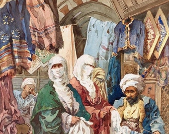 The Silk Bazaar - Amadeo Preziosi