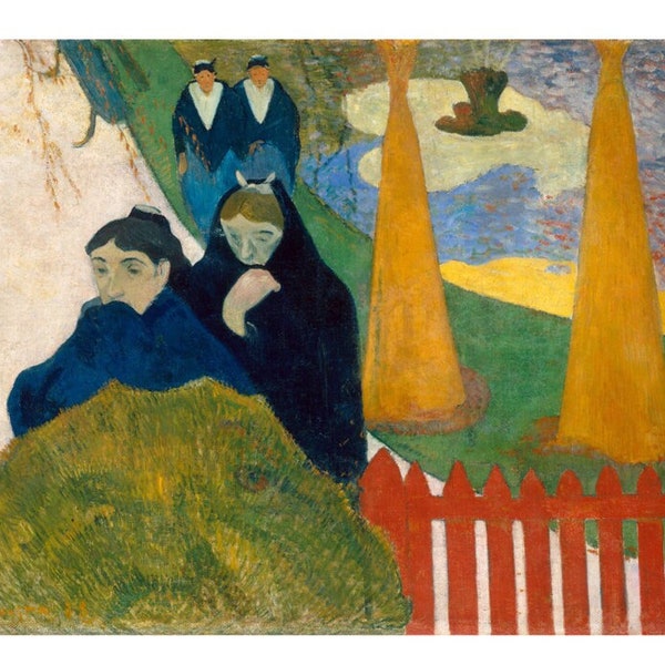 Arlésiennes (Mistral) Peinture de Paul Gauguin 1888