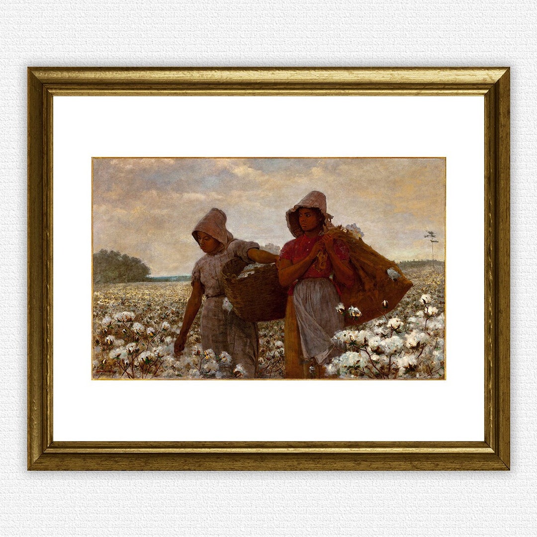 Gartenflagge Mit Winslow Homer Kunstwerk "The Cotton Pickers" – 30,5 X 45,7 Cm, Aus Polyester