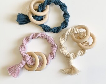 macrame teether