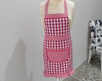 country apron, full apron, mother doughter apron