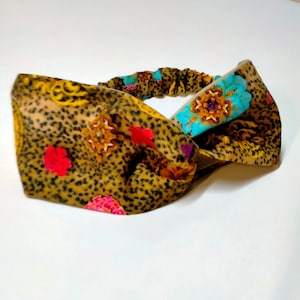 top knot headband, twist headband, headband