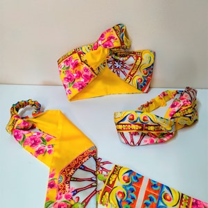 Sizilianisches Haarband, sizilianischer Wagen, sizilianische Accessoires, sizilianisches Geschenk