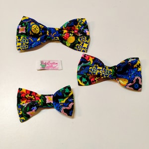 sicily gift, sicilian bow tie, bow ties for men, toddler bow tie, majolica bow tie image 6