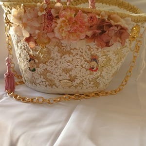 sicilian coffa, straw bag, sicilian gift