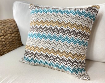 Decorative cushion, 50 x 50 cm, very high quality - 100% made in Italy - handmade - pillow cover - Christmas cushion - gold