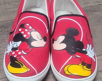 Mickey Mouse Shoes | Etsy