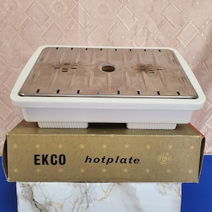 Ekco Doppelkochplatte im Originalkarton