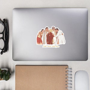 Bollywood Movie Kabhi Khushi kabhi Gham Illustration Art Bubble-free stickers