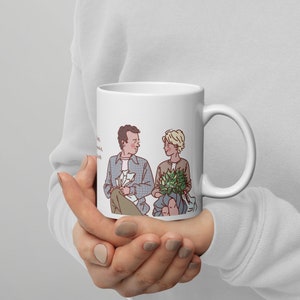 You&#39;ve Got Mail  Movie Illustration Art White glossy Ceramic mug