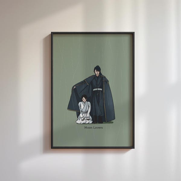 Moon Lover  K-Drama Printable Illustraion Art_Ver.2