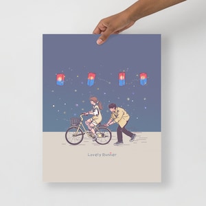 Lovely Runner K-Drama Illustration Art Poster_Ver.6