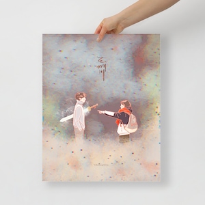 Goblin K-Drama Illustration Art Poster