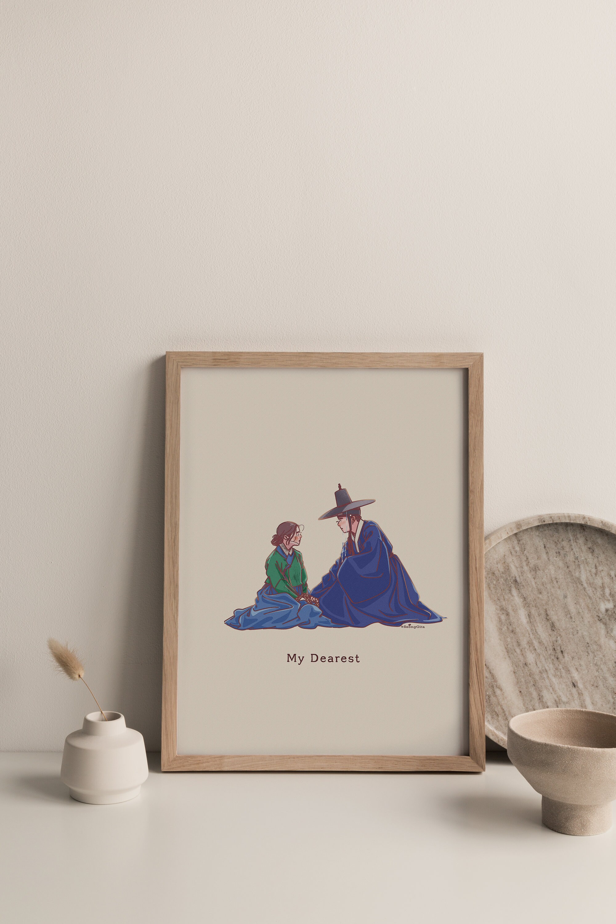 My Dearest K-drama Illustration Art Poster - Etsy