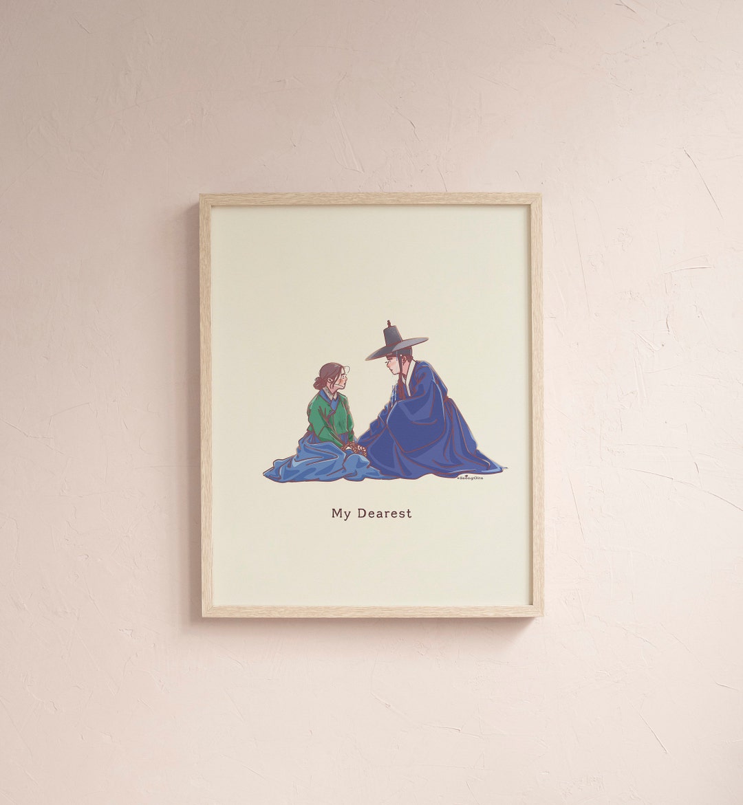 My Dearest K-drama Printable Illustration Art_ver.1 - Etsy