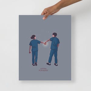 Resident Playbook Illustration Art Poster_Ver.2