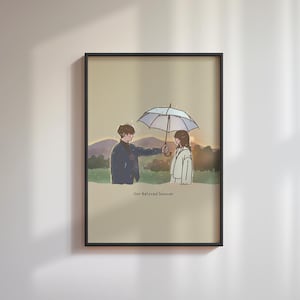 Ilustración imprimible de nuestro amado K-drama de verano