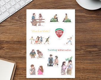 Twinkling Watermelon Sticker Collection sheet