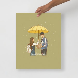 Lovely Runner K-Drama Illustration Art Poster Ver.1
