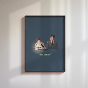What&#39;s Wrong with Secretary Kim K-Drama  Printable Illustration Art