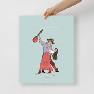 Bollywood-Dilwale Dulhania Le Jayenge  Art Poster,Desi Art Film Poster